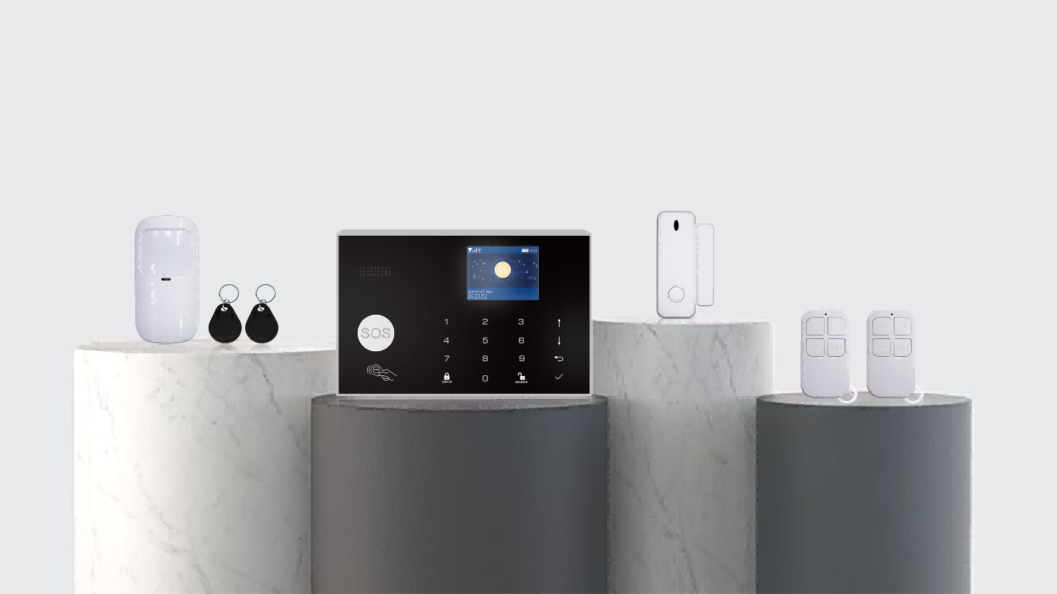 GSM WIFI home security system.png